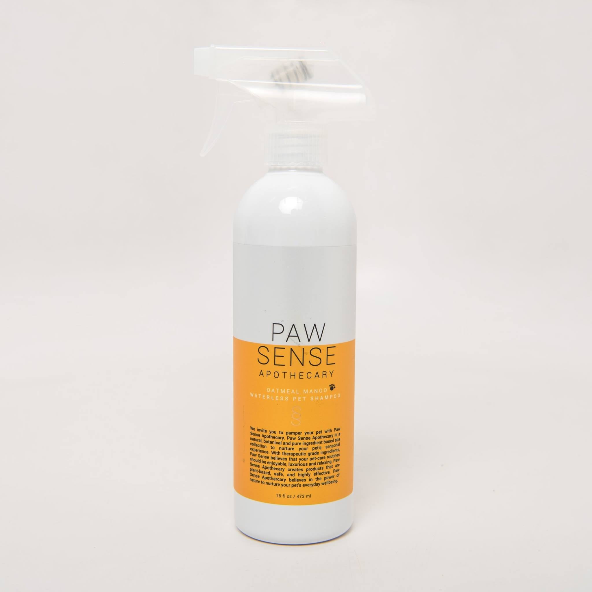 Oatmeal Mango Waterless Pet Shampoo Paw Sense